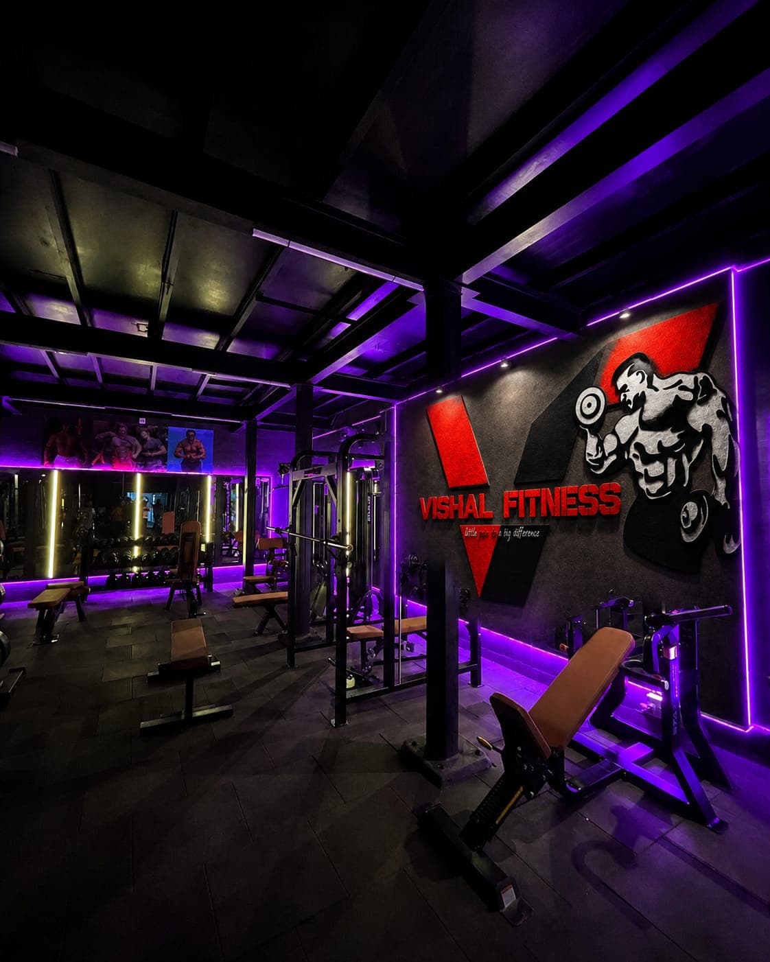 Vishal Fitness gym interior